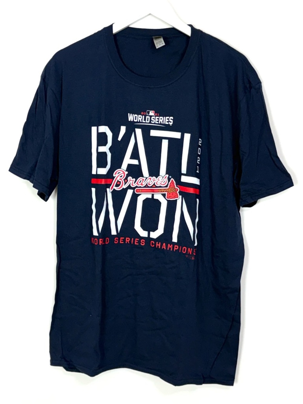 Atlanta Braves World Series B’ATL WON Fanatics T-Shirt